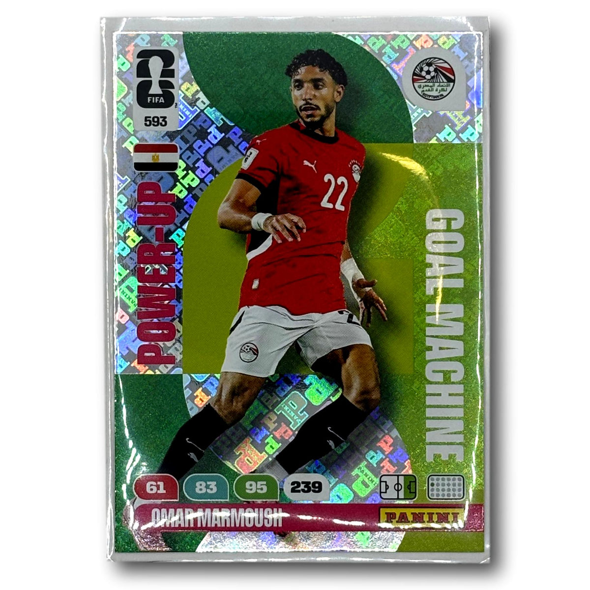 Adrenalyn FIFA World Cup 2026 - Power-Up - Omar Marmoush #593