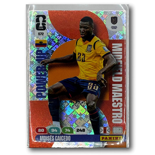 Adrenalyn FIFA World Cup 2026 - Power-Up - Moises Caicedo #572