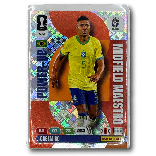 Adrenalyn FIFA World Cup 2026 - Power-Up - Casemiro #570