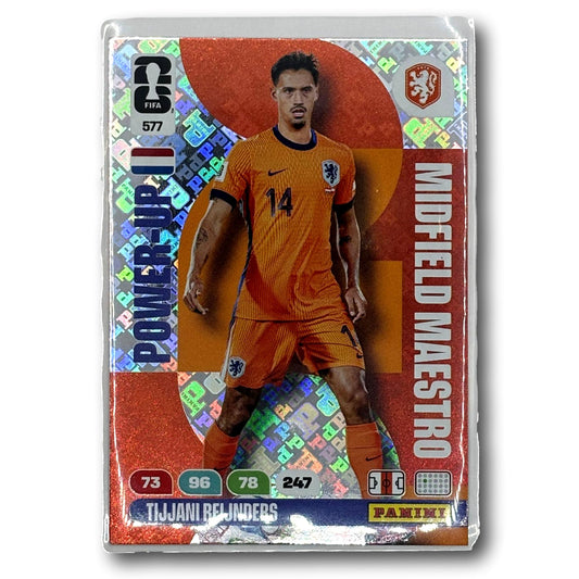 Adrenalyn FIFA World Cup 2026 - Power-Up - Tijjani Reijnders #577