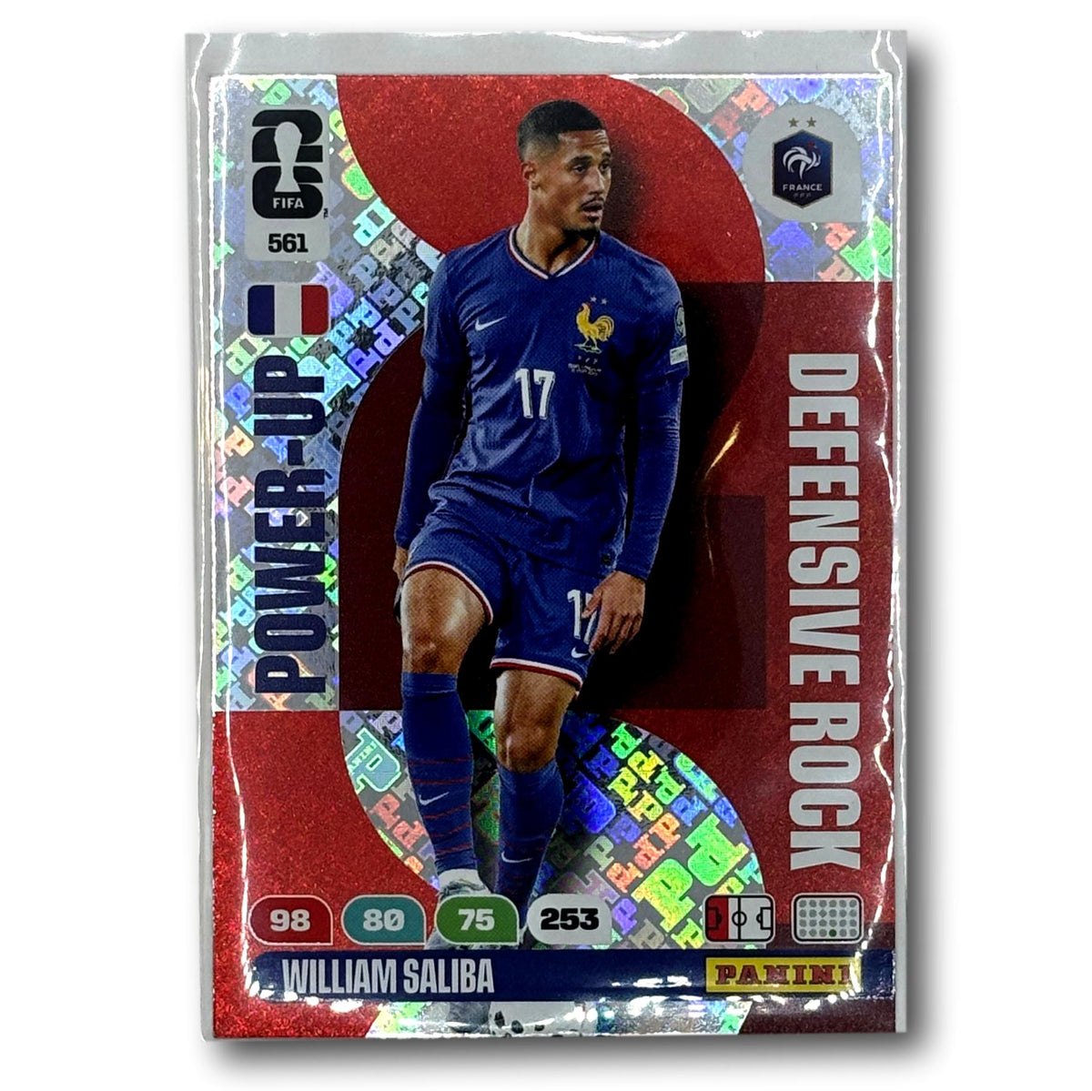 Adrenalyn FIFA World Cup 2026 - Power-Up - William Saliba #561