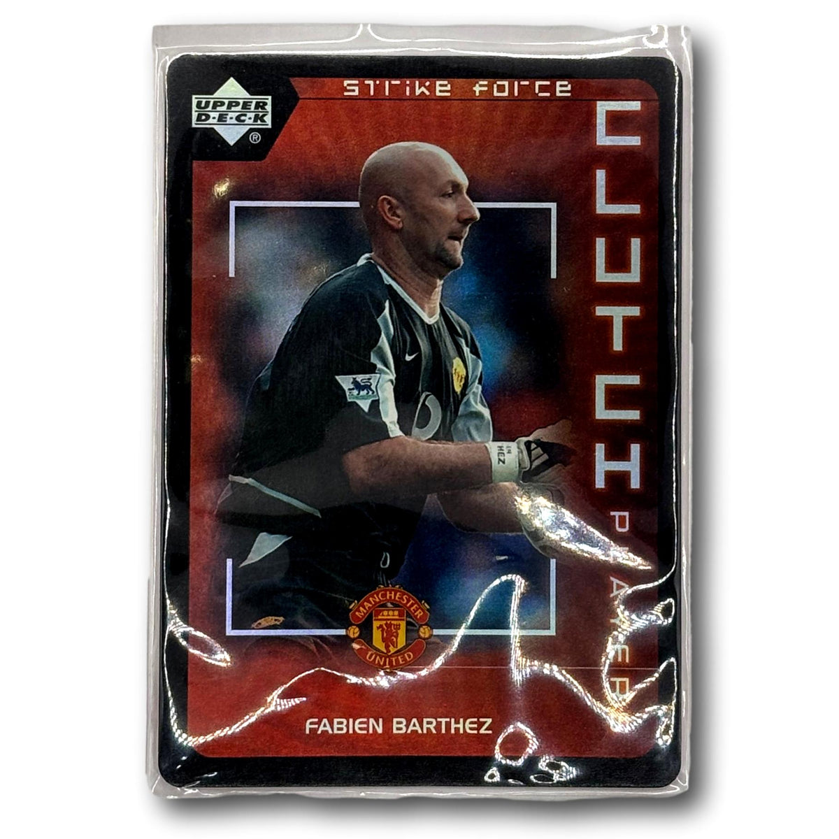 Upper Deck 2003 - Strike Force - Clutch Players - Manchester United - Fabien Barthez