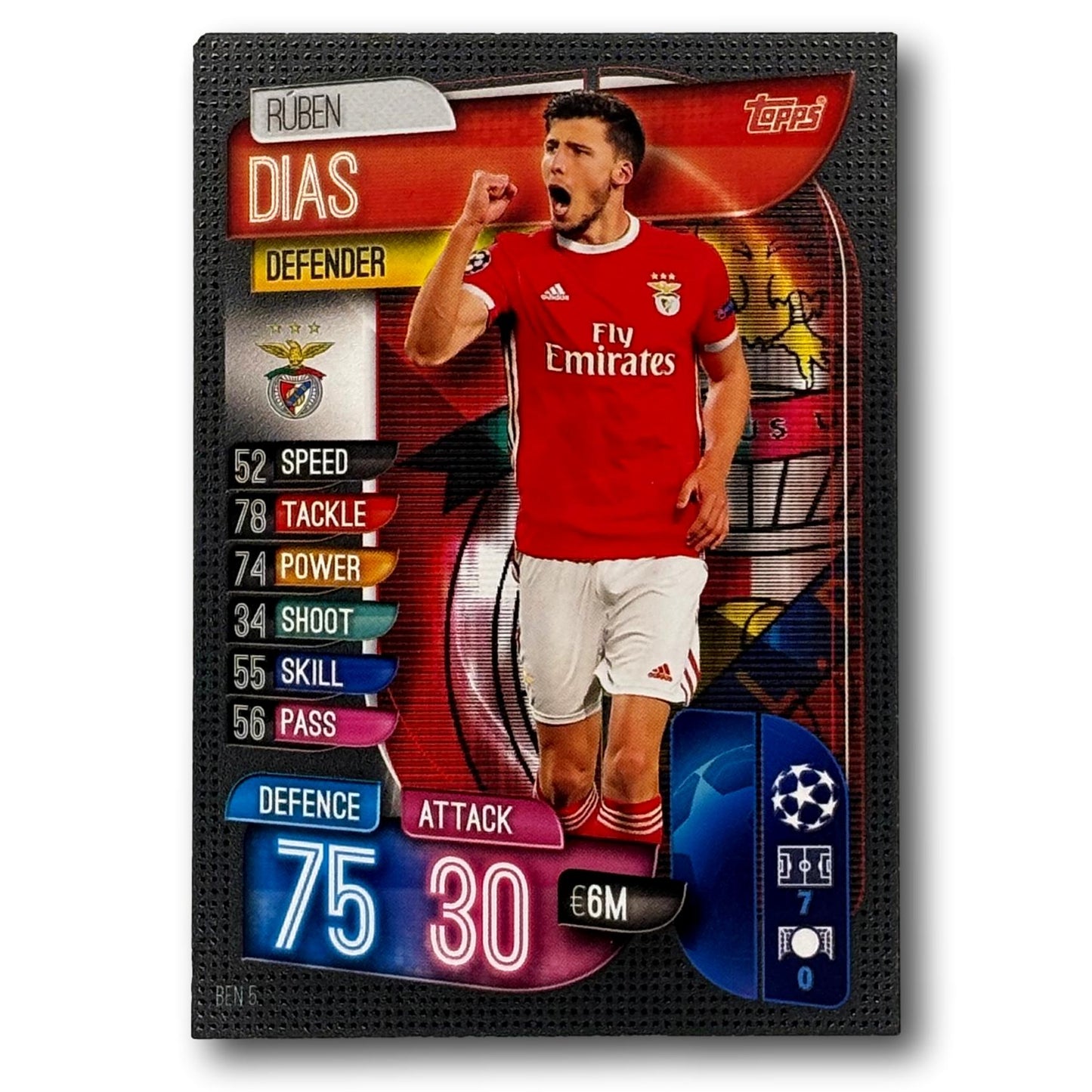 Topps Match Attax 2019/20 - Defender - Rúben Dias