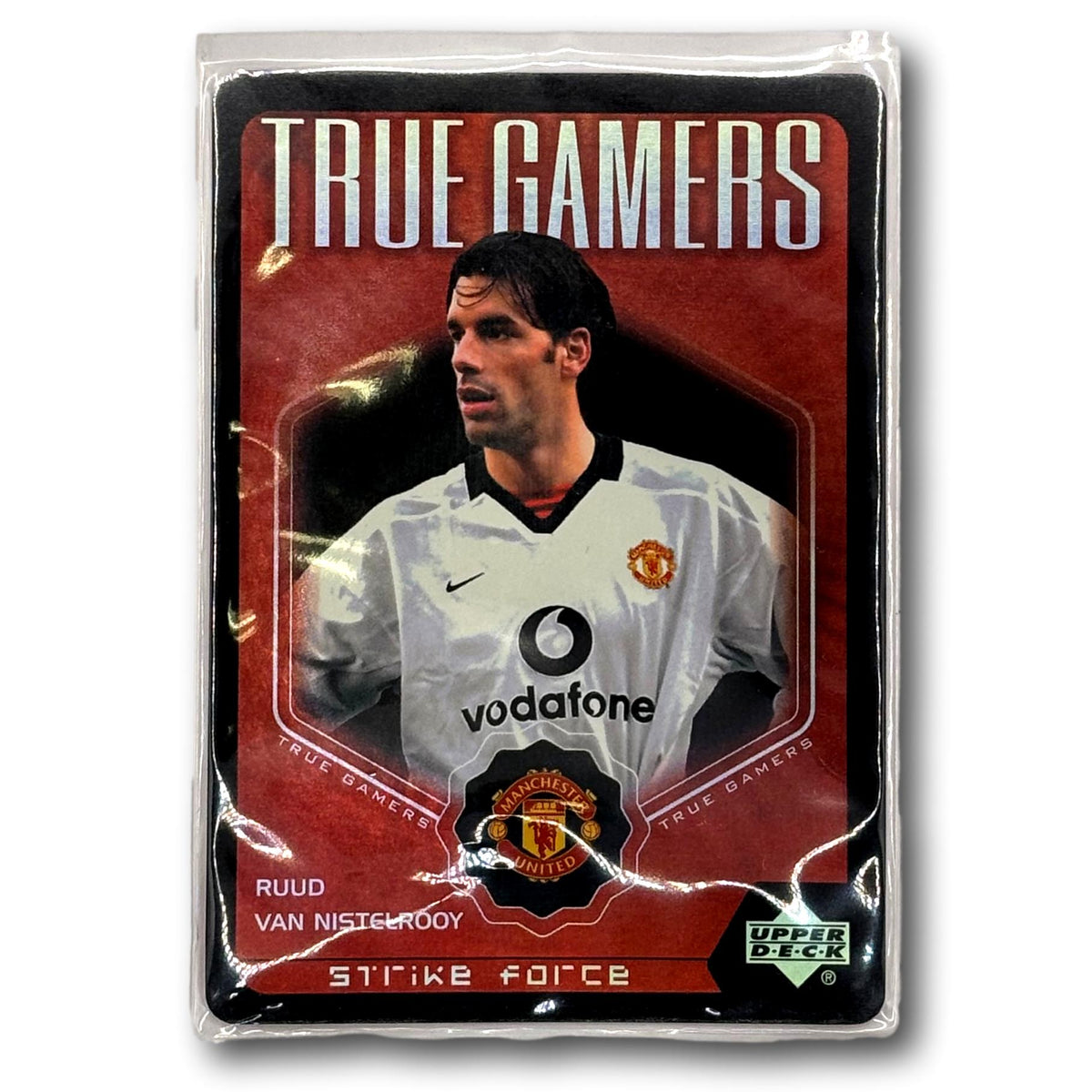 Upper Deck 2003 - Strike Force - True Gamers - Manchester United - Ruud Van Nistelrooy