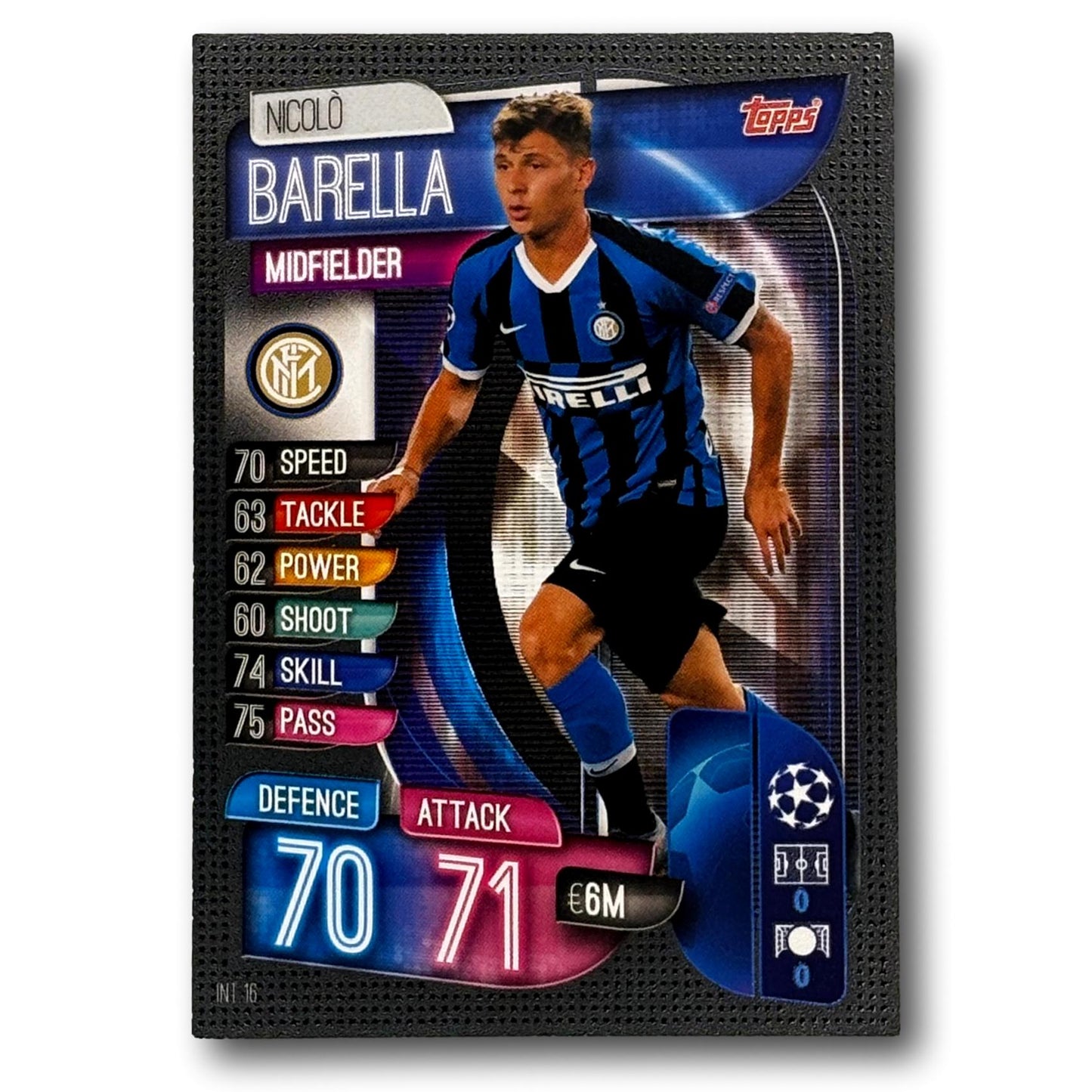 Topps Match Attax 2019/20 - Midfielder - Nicolò Barella