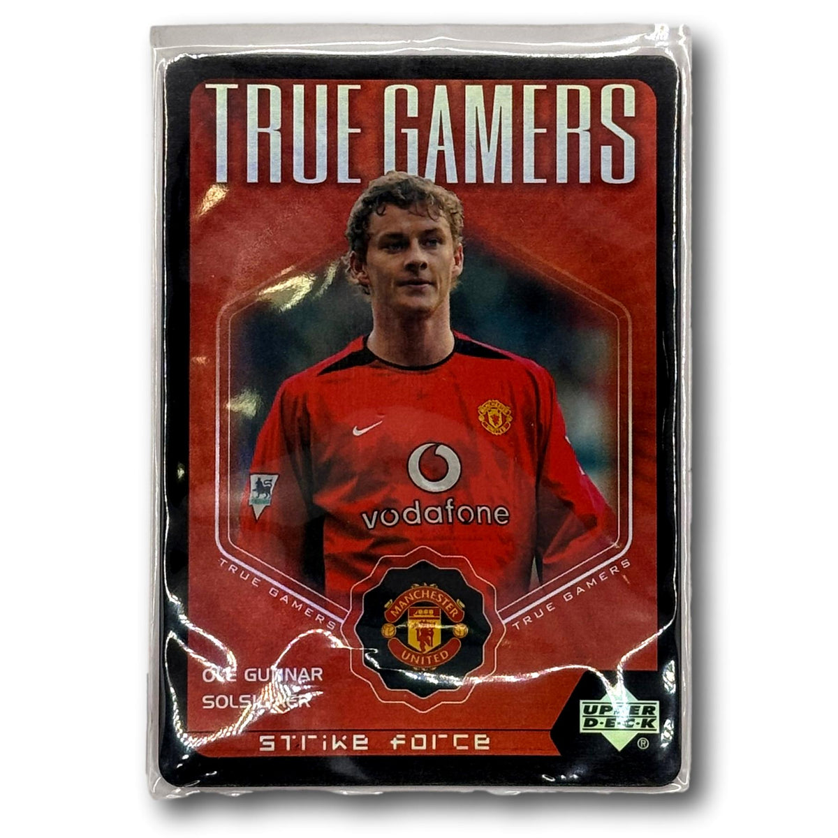 Upper Deck 2003 - Strike Force - True Gamers - Manchester United - Ole Gunnar Solskjaer