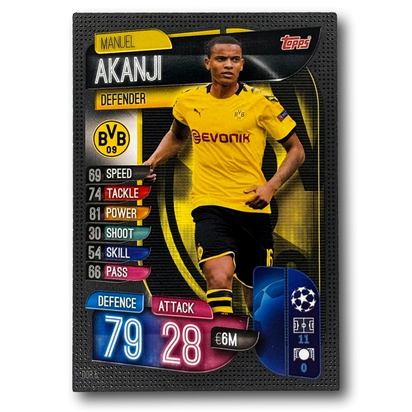 Topps Match Attax 2019/20 - Defender - Manuel Akanji