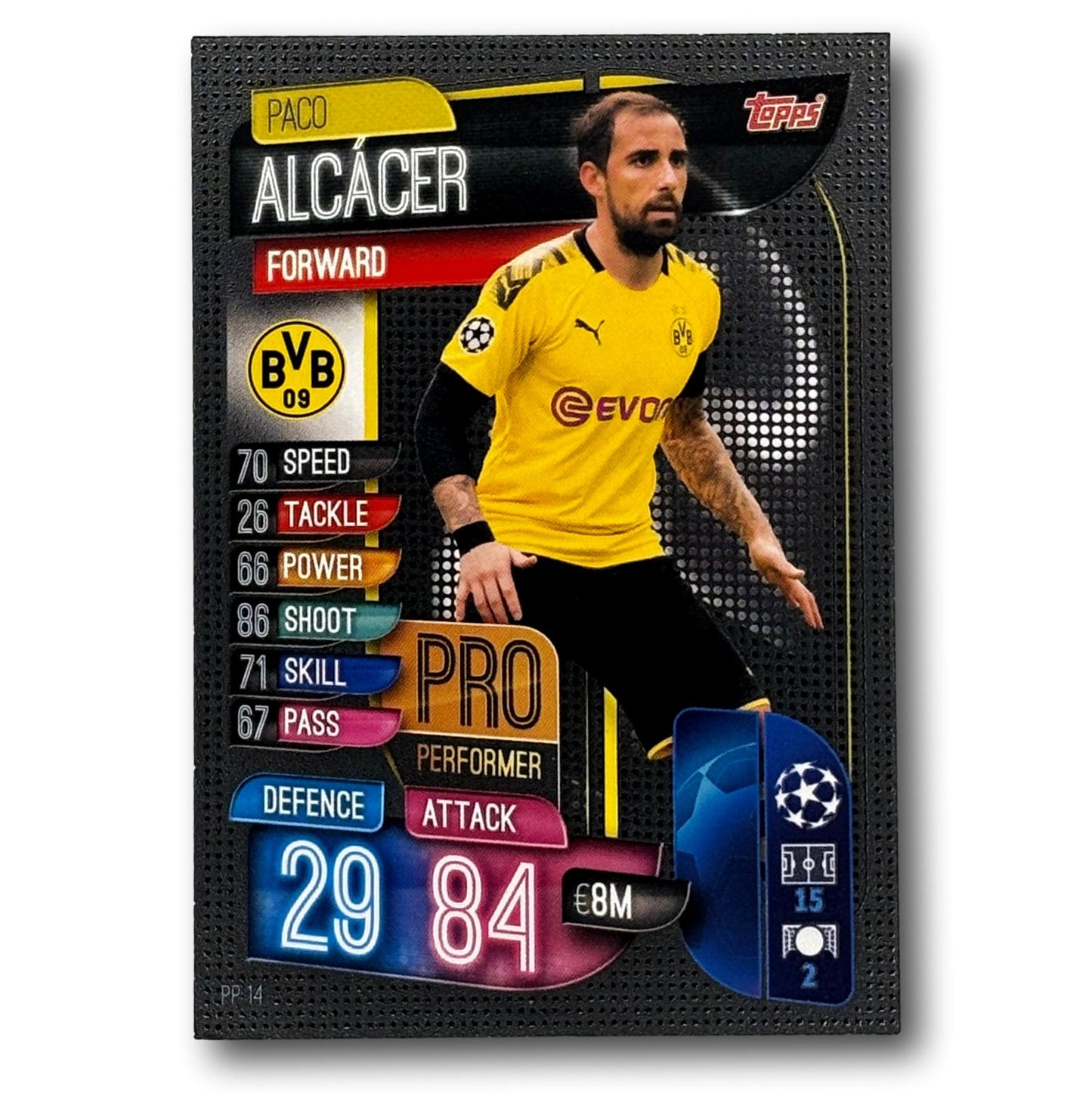 Topps Match Attax 2019/20 - Forward - Paco Alcácer