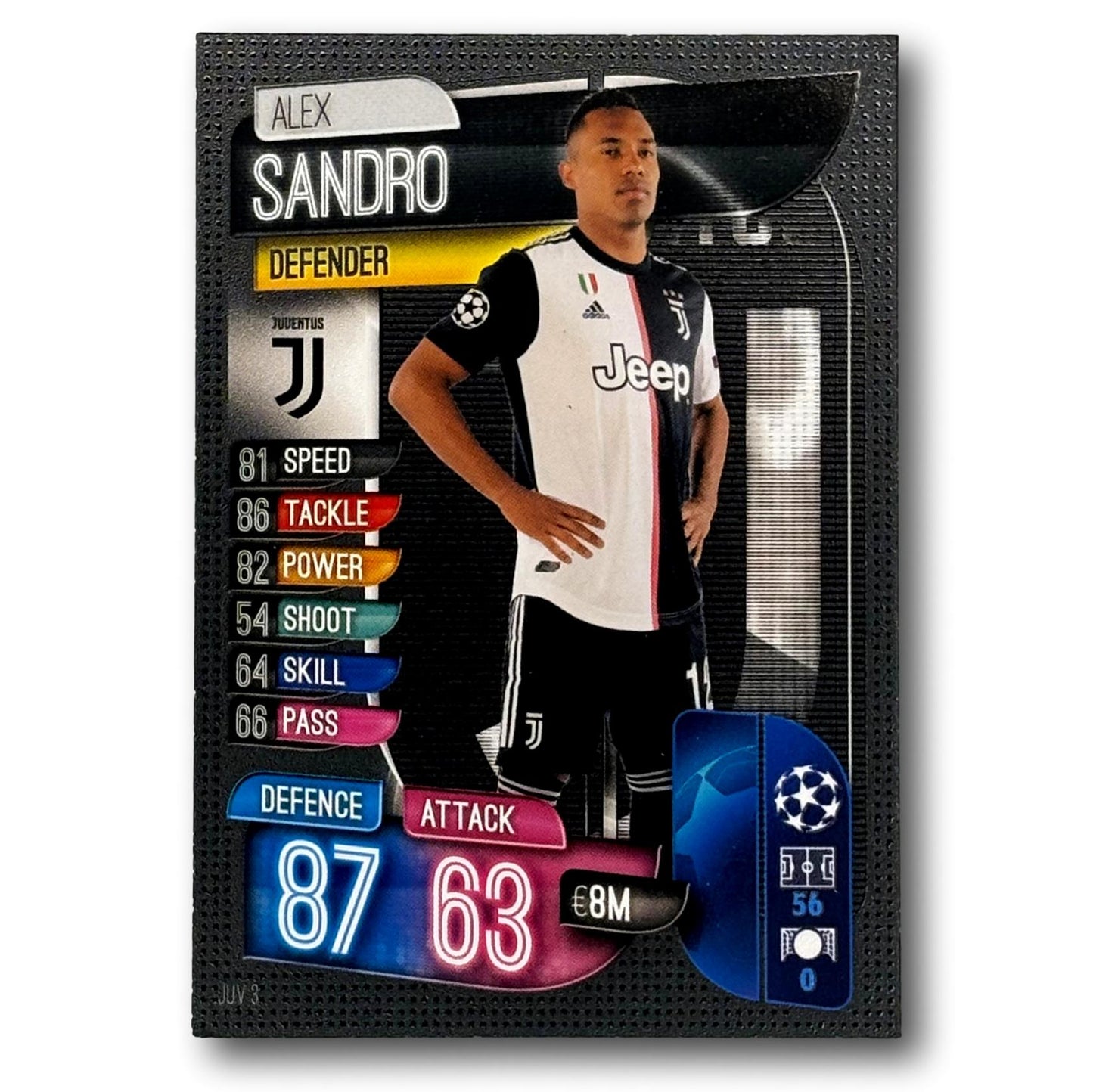 Topps Match Attax 2019/20 - Défenseur - Alex Sandro