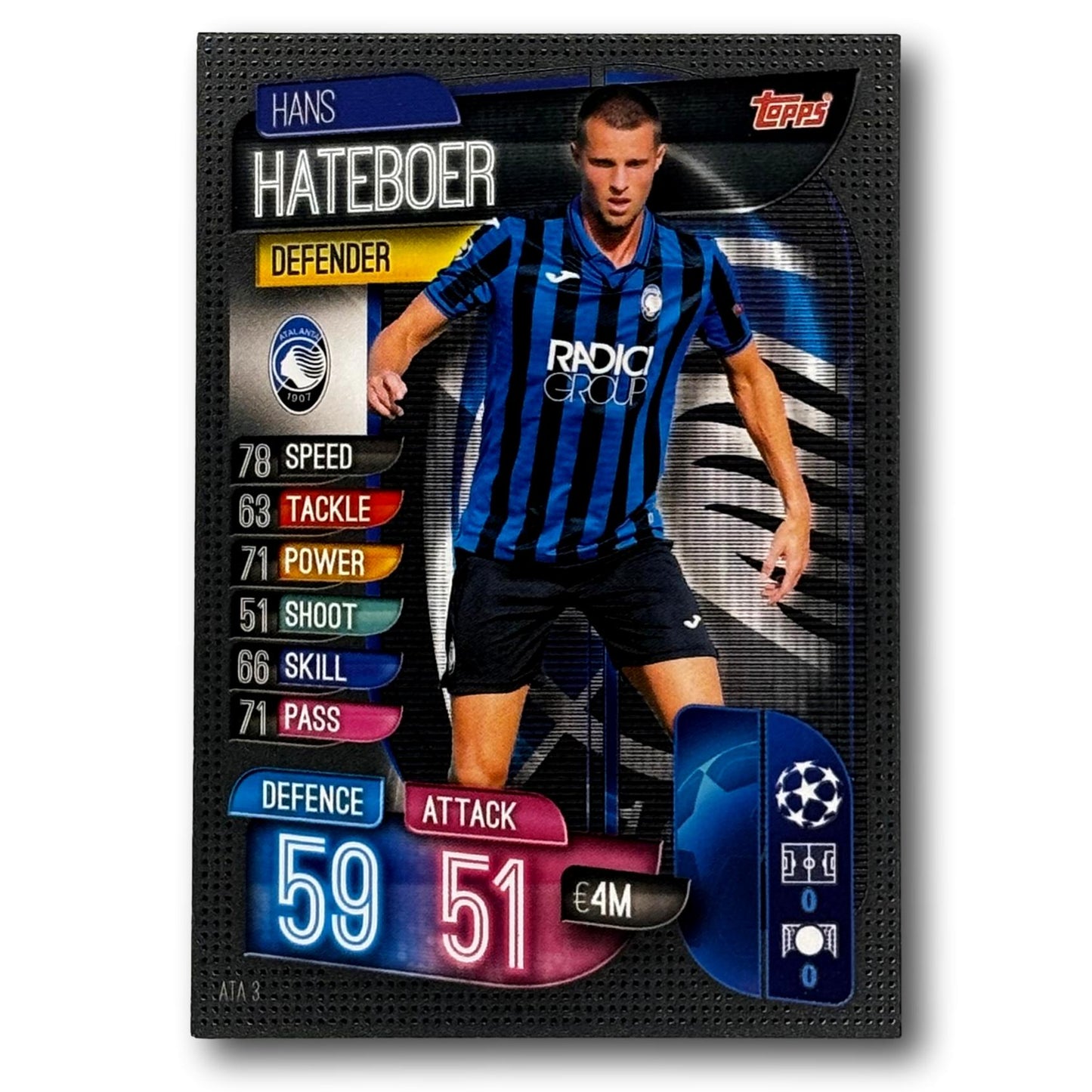 Topps Match Attax 2019/20 - Defender - Hans Hateboer