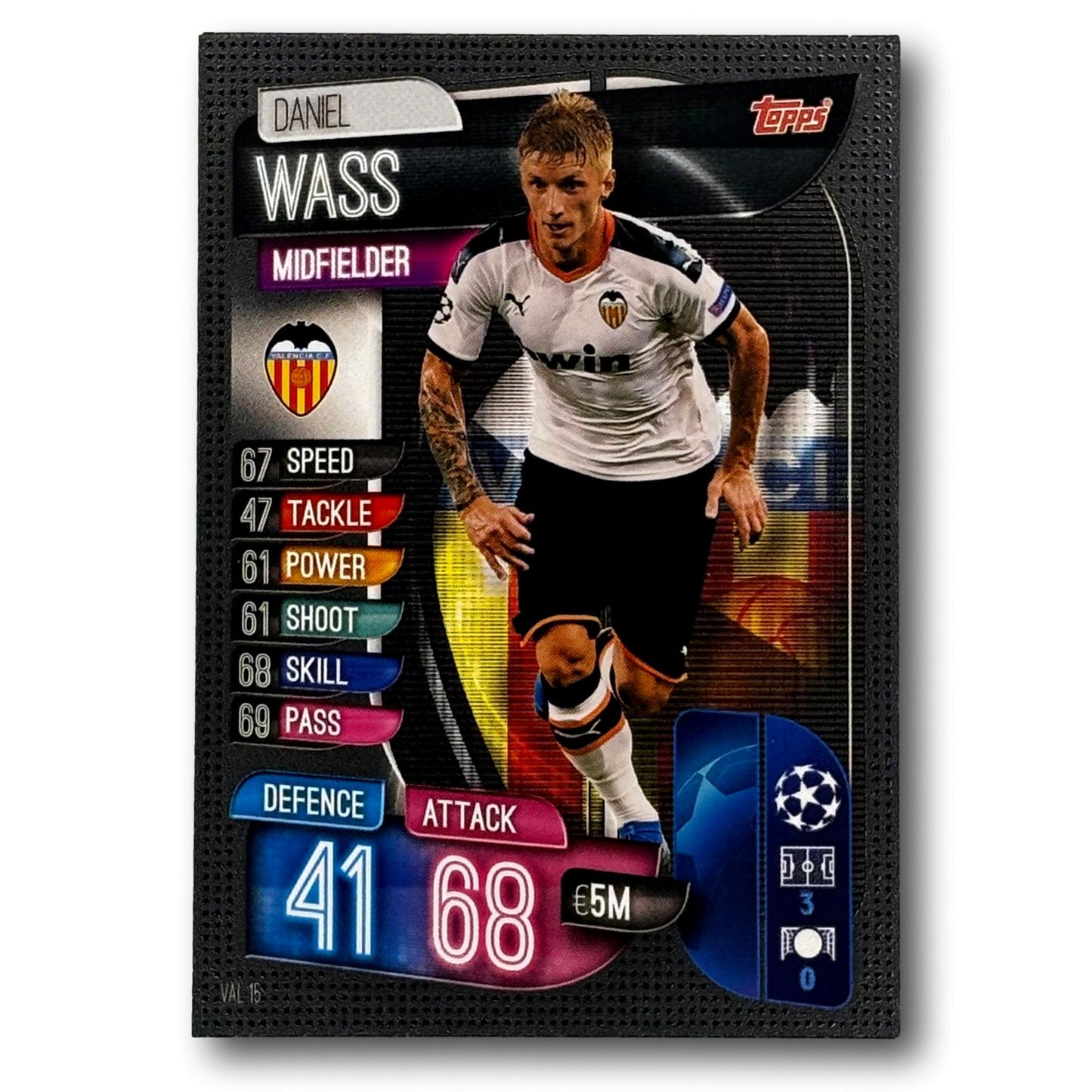 Topps Match Attax 2019/20 - Midfielder - Daniel Wass