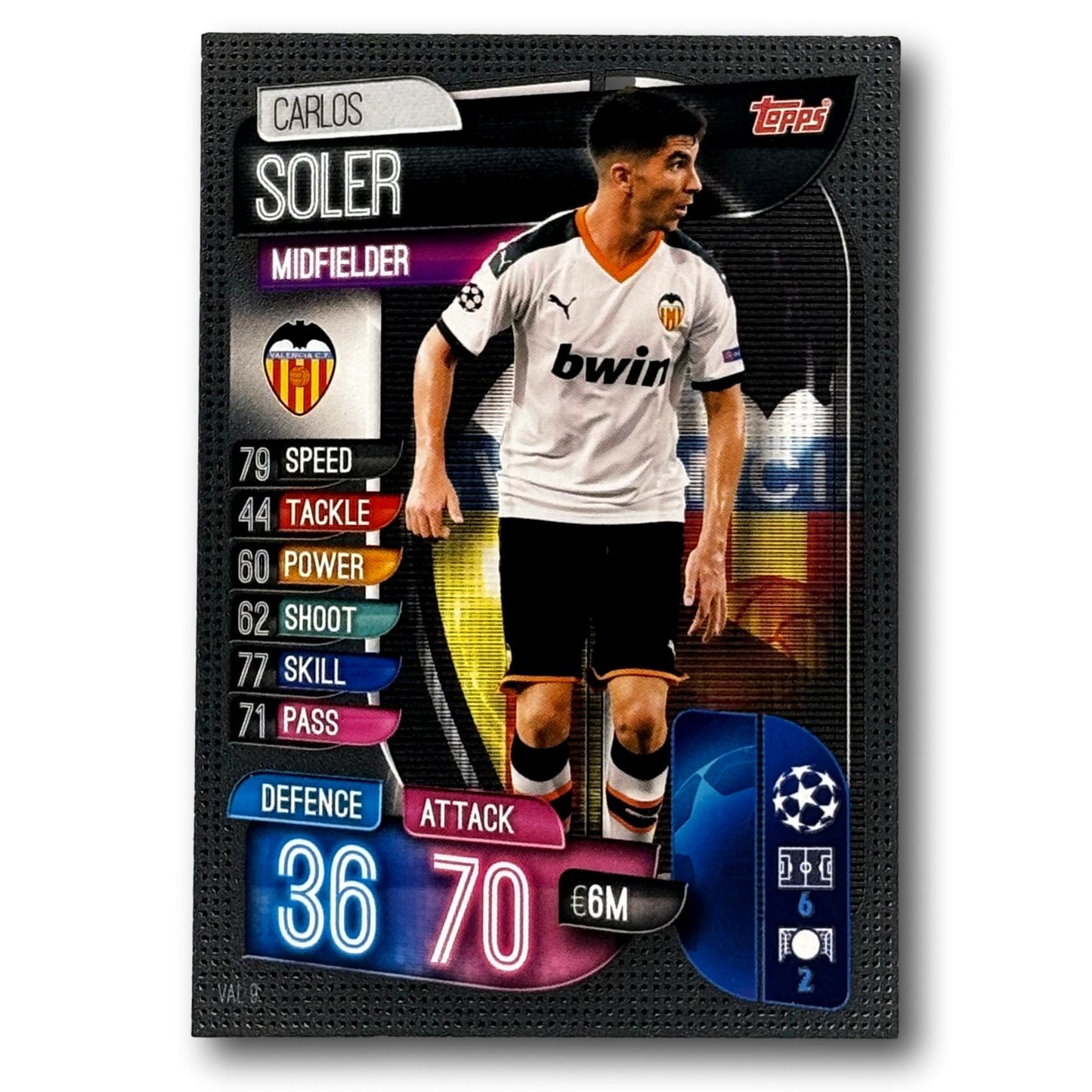 Topps Match Attax 2019/20 - Midfielder - Carlos Soler