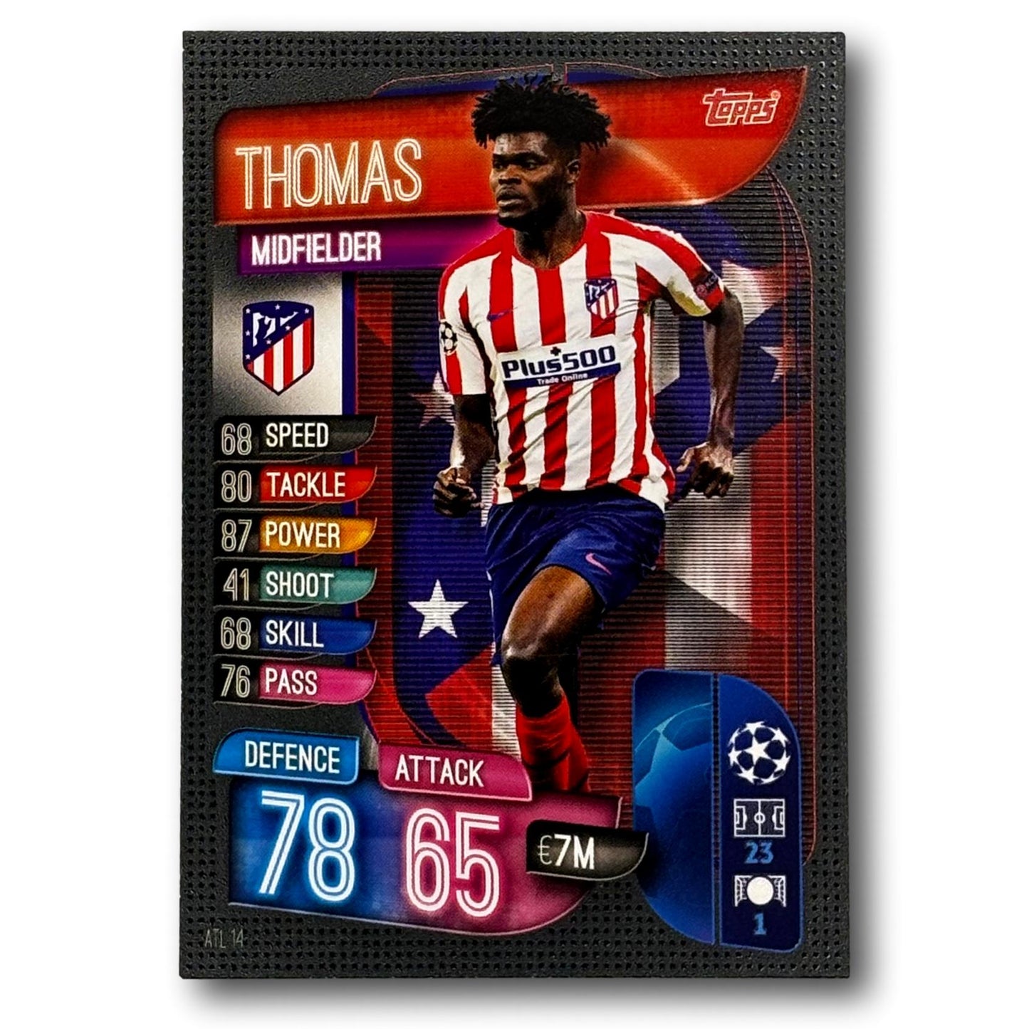 Topps Match Attax 2019/20 - Milieu de terrain - Thomas