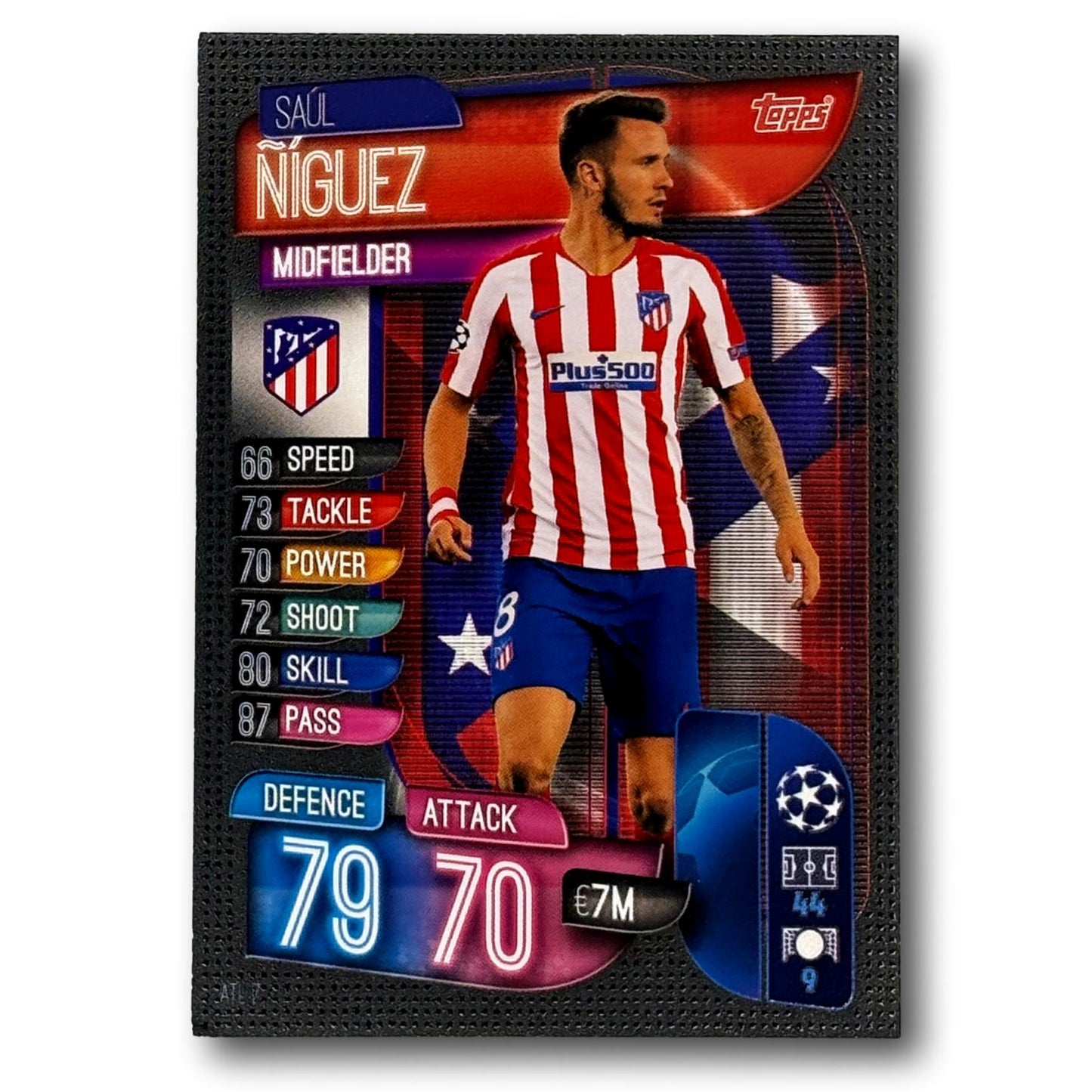 Topps Match Attax 2019/20 - Midfielder - Saúl Ñíguez