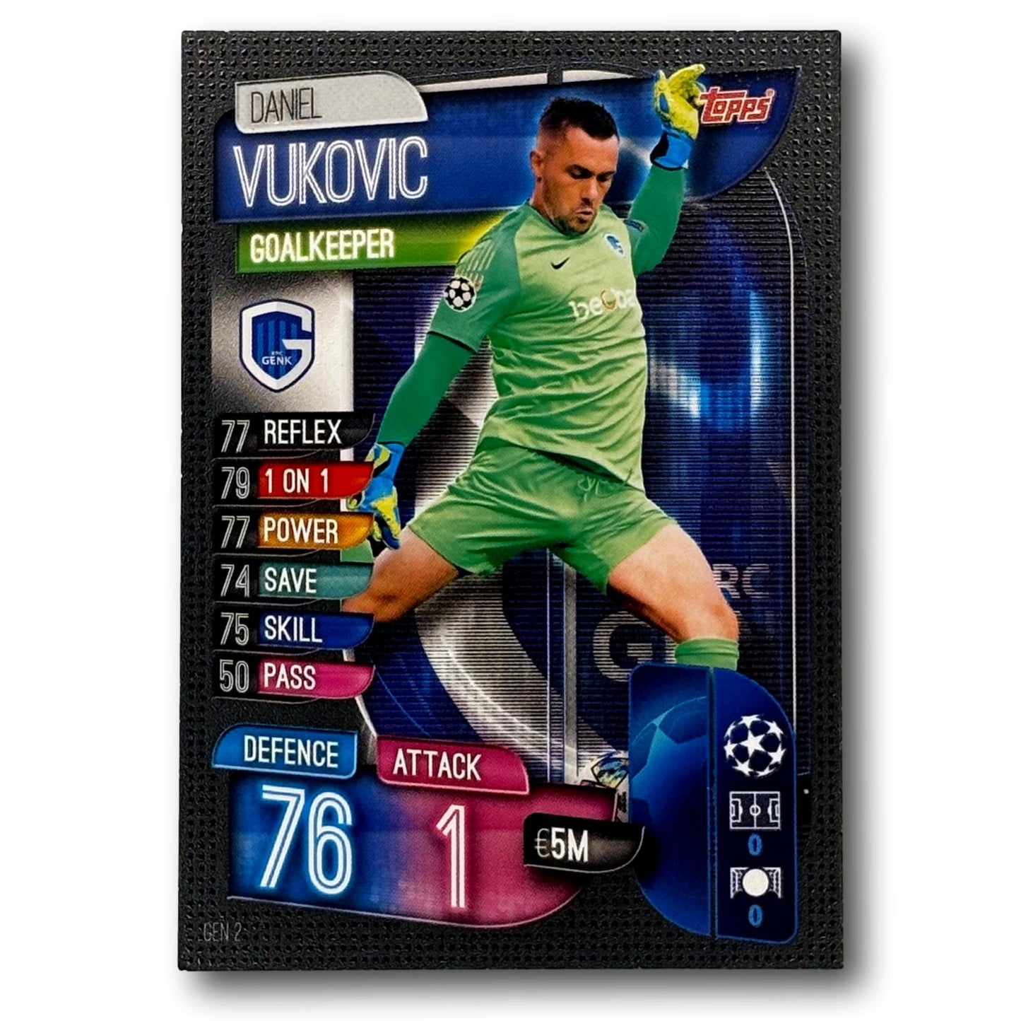 Topps Match Attax 2019/20 - Gardien de but - Daniel Vukovic
