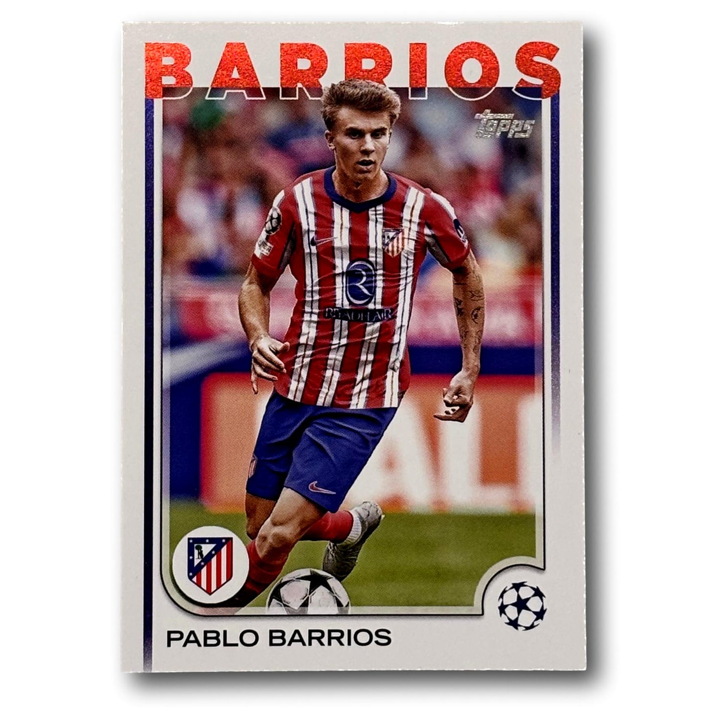 Topps Compétition des clubs UEFA 2024/25 - Pablo Barrios