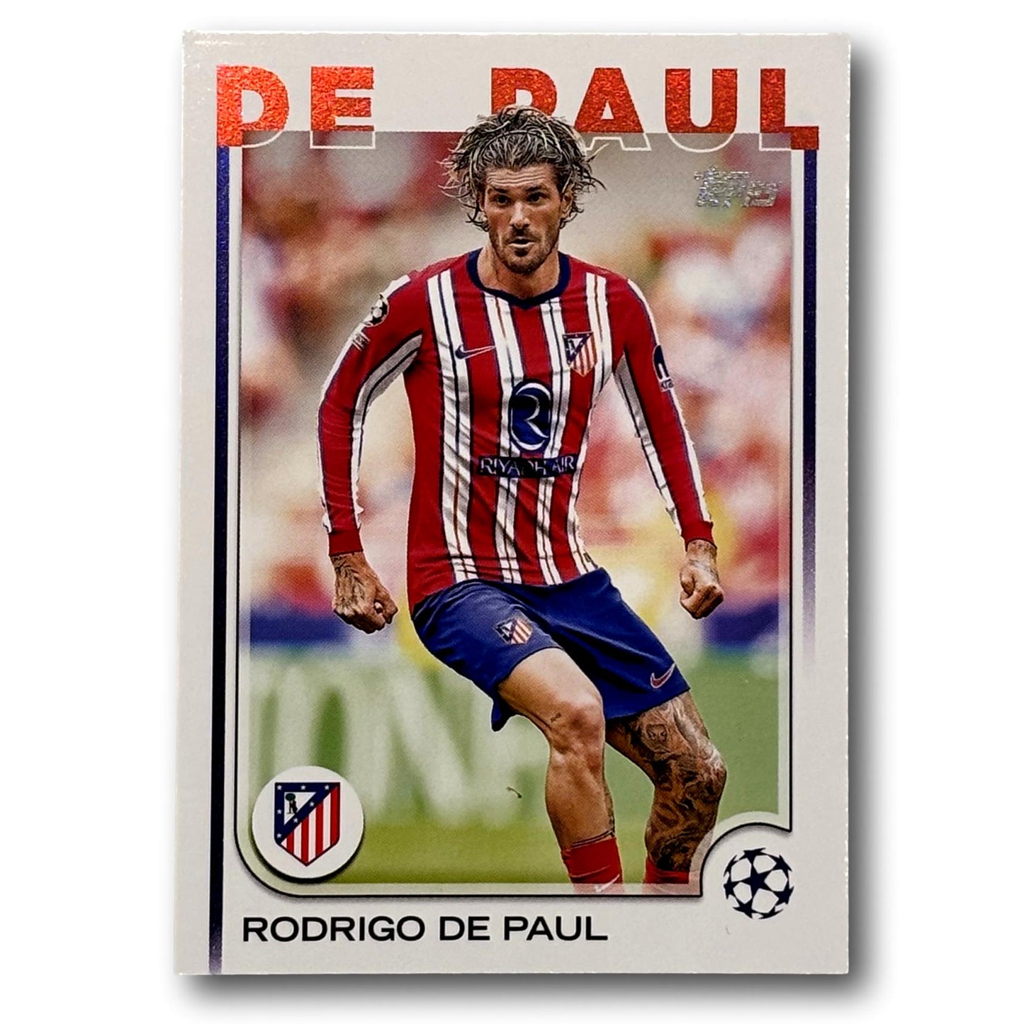 Topps UEFA Club Competition 2024/25 - Rodrigo De Paul