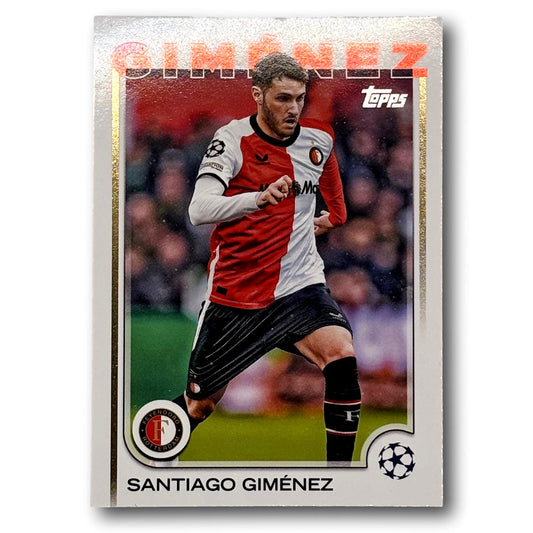 Topps UEFA Club Competition 2024/25 - Rookie Card - Santiago Giménez