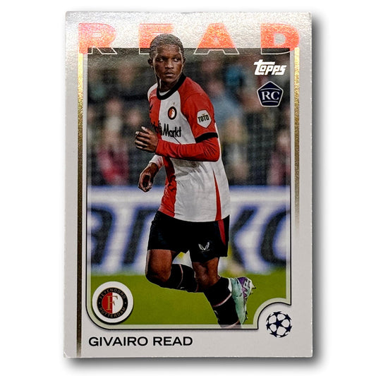Topps UEFA Club Competition 2024/25 - Rookie Card - Givairo Read