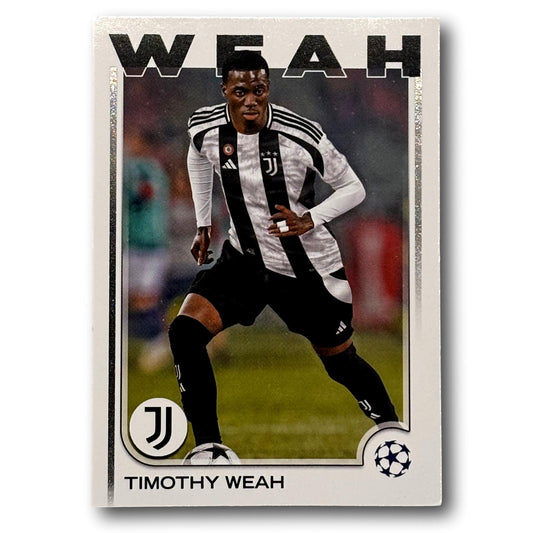 Topps UEFA Club Competition 2024/25 - Timothy Weah