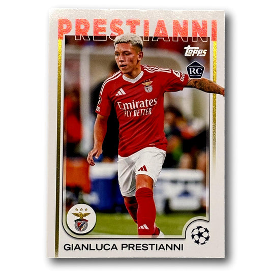 Topps UEFA Club Competition 2024/25 - Rookie Card - Gianluca Prestianni