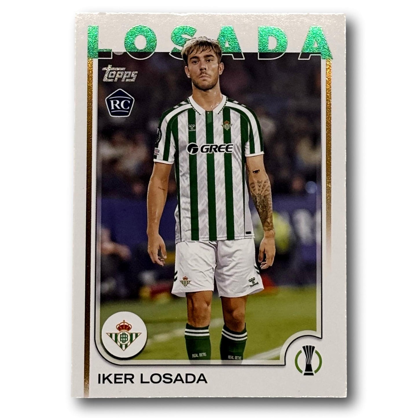Topps UEFA Club Competition 2024/25 - Rookie Card - Iker Losada