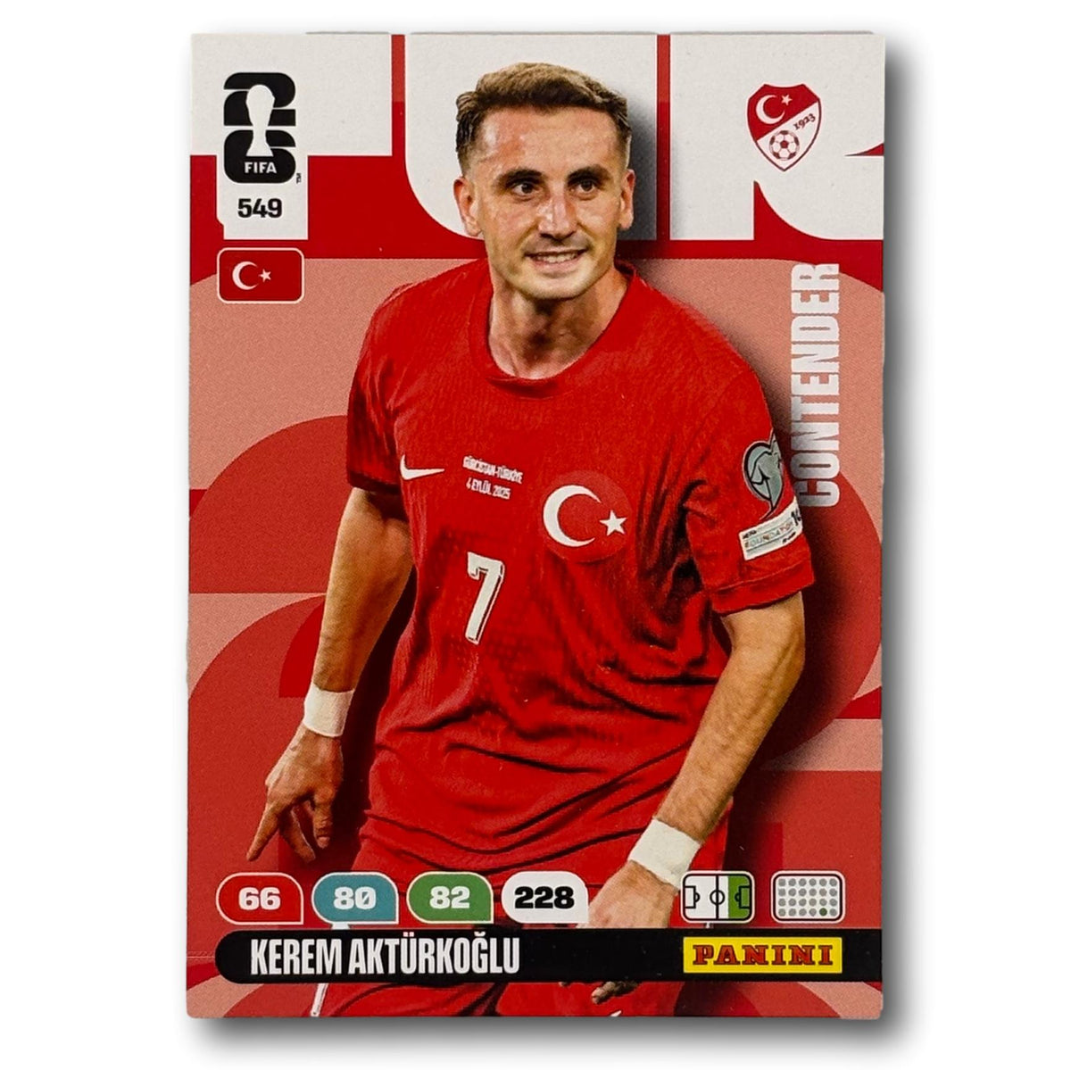 Adrenalyn FIFA World Cup 2026 - Kerem Aktürkoglu #549