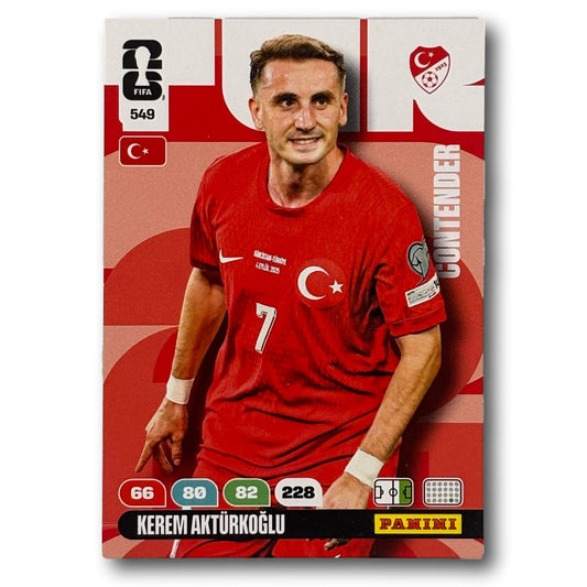 Adrenalyn FIFA World Cup 2026 - Kerem Aktürkoglu #549