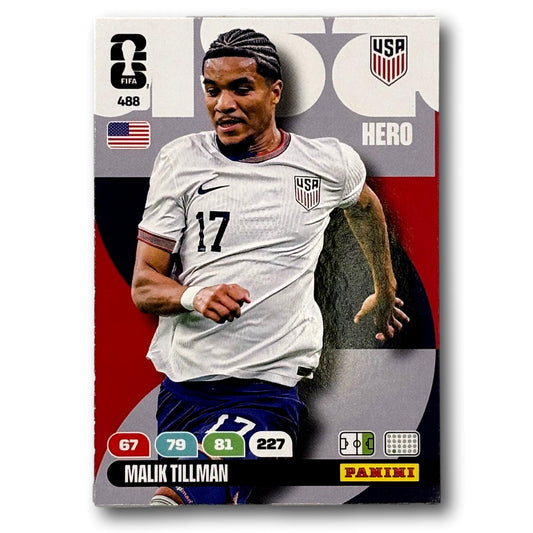Adrenalyn FIFA World Cup 2026 - Malik Tillman #488