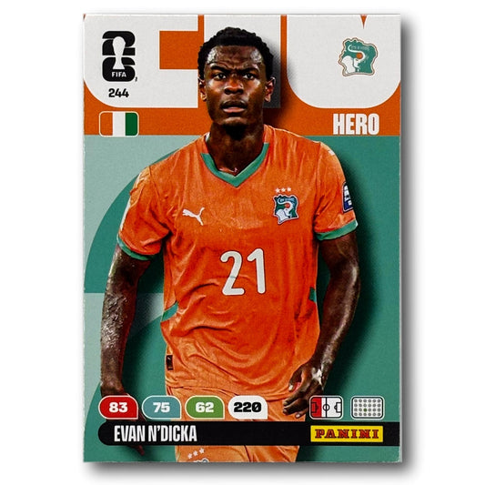 Adrenalyn FIFA World Cup 2026 - Evan N'Dicka #244