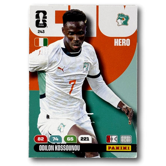 Adrenalyn FIFA World Cup 2026 - Odilon Kossounou #243