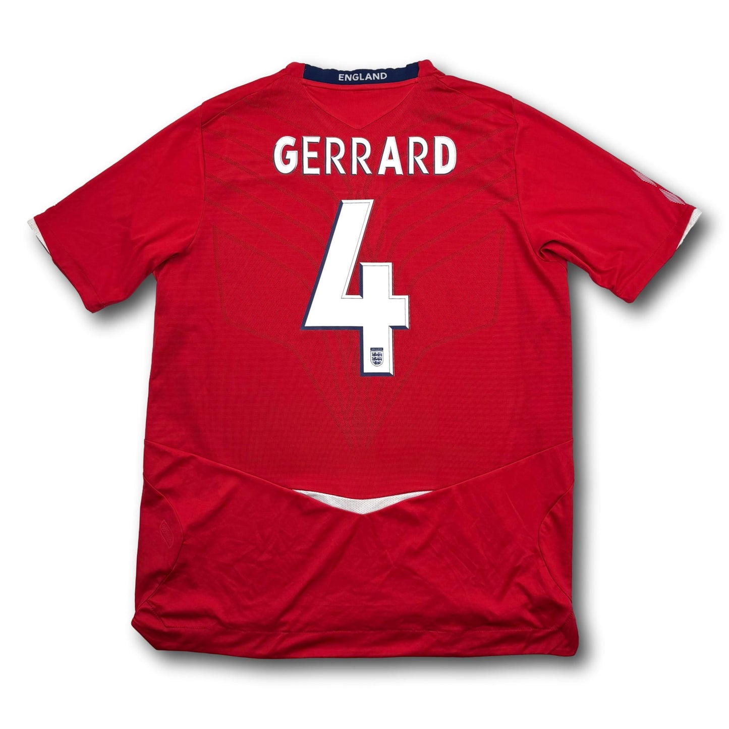 Angleterre - 2008-10 - Extérieur - L - Umbro - Gerrard #4