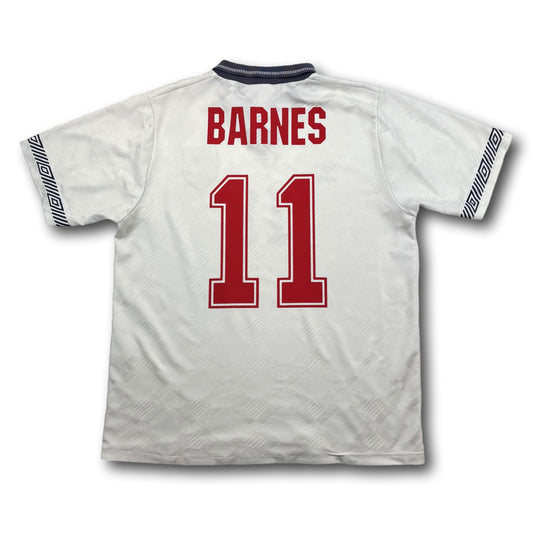 England - 1990-92 - Heim - M / L - Umbro - Barnes #11