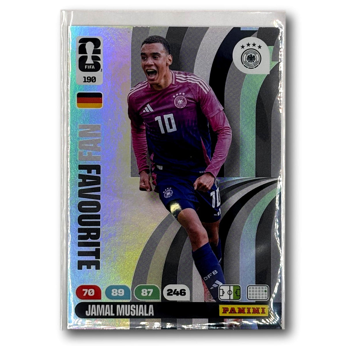 Adrenalyn FIFA World Cup 2026 - Fan Favourite - Jamal Musiala #190