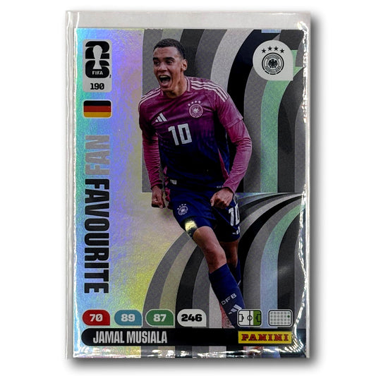 Adrenalyn FIFA World Cup 2026 - Fan Favourite - Jamal Musiala #190