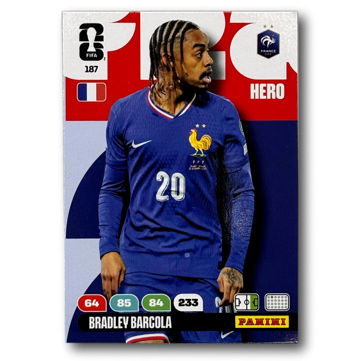 Adrenalyn FIFA World Cup 2026 - Bradley Barcola #187