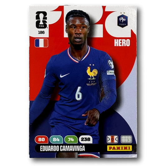 Adrenalyn FIFA World Cup 2026 - Eduardo Camavinga #186