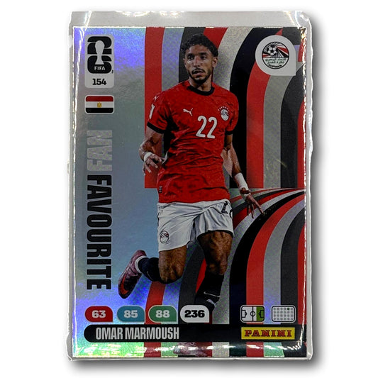 Adrenalyn FIFA World Cup 2026 - Fan Favourite - Omar Marmoush #154