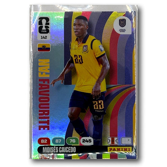 Adrenalyn FIFA World Cup 2026 - Fan Favourite - Moises Caicedo #142
