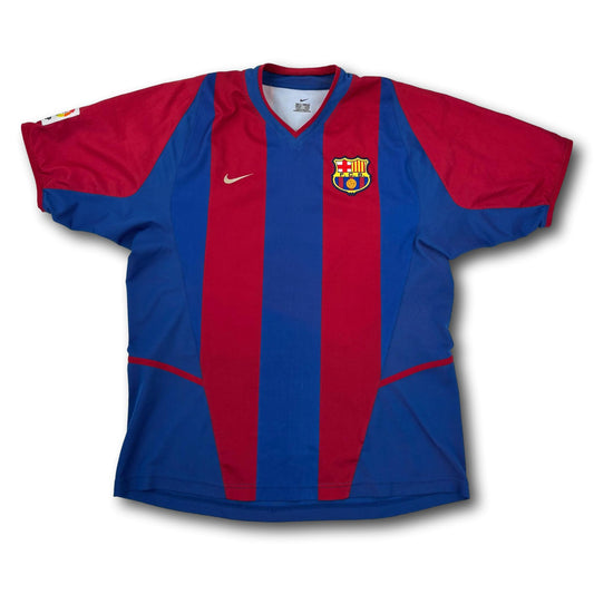 FC Barcelone - 2002-03 - Domicile - L - Nike - Kluivert #9