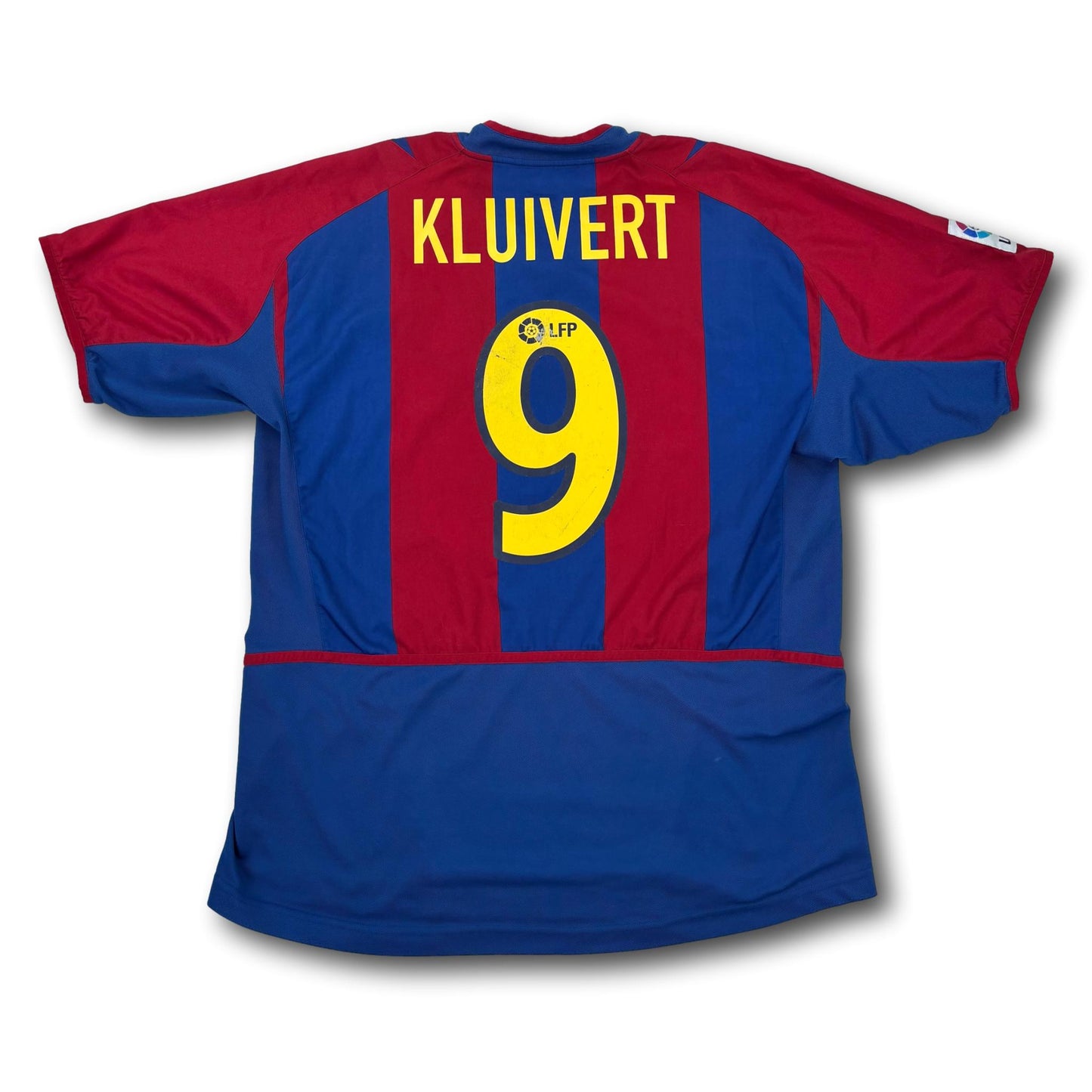 FC Barcelone - 2002-03 - Domicile - L - Nike - Kluivert #9