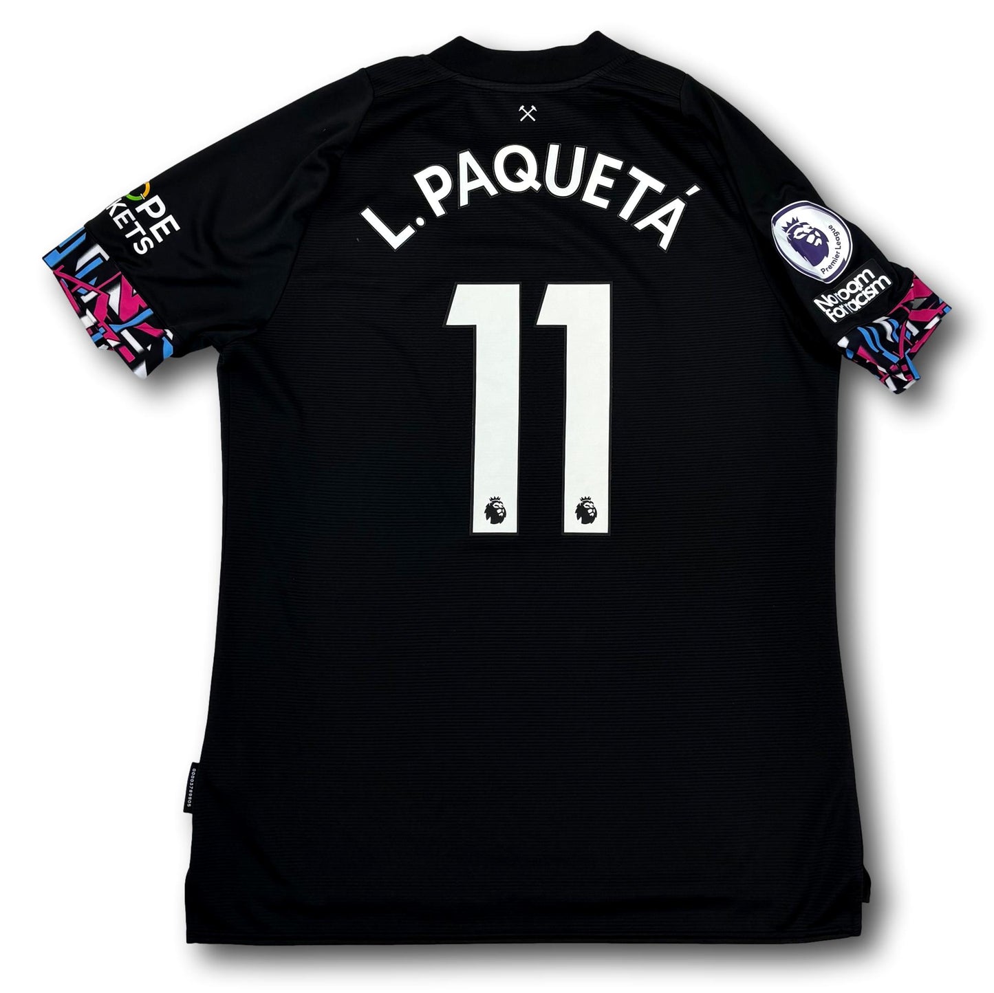 West Ham United - 2022-23 - Extérieur - L - Umbro - L. Paquetá n°11