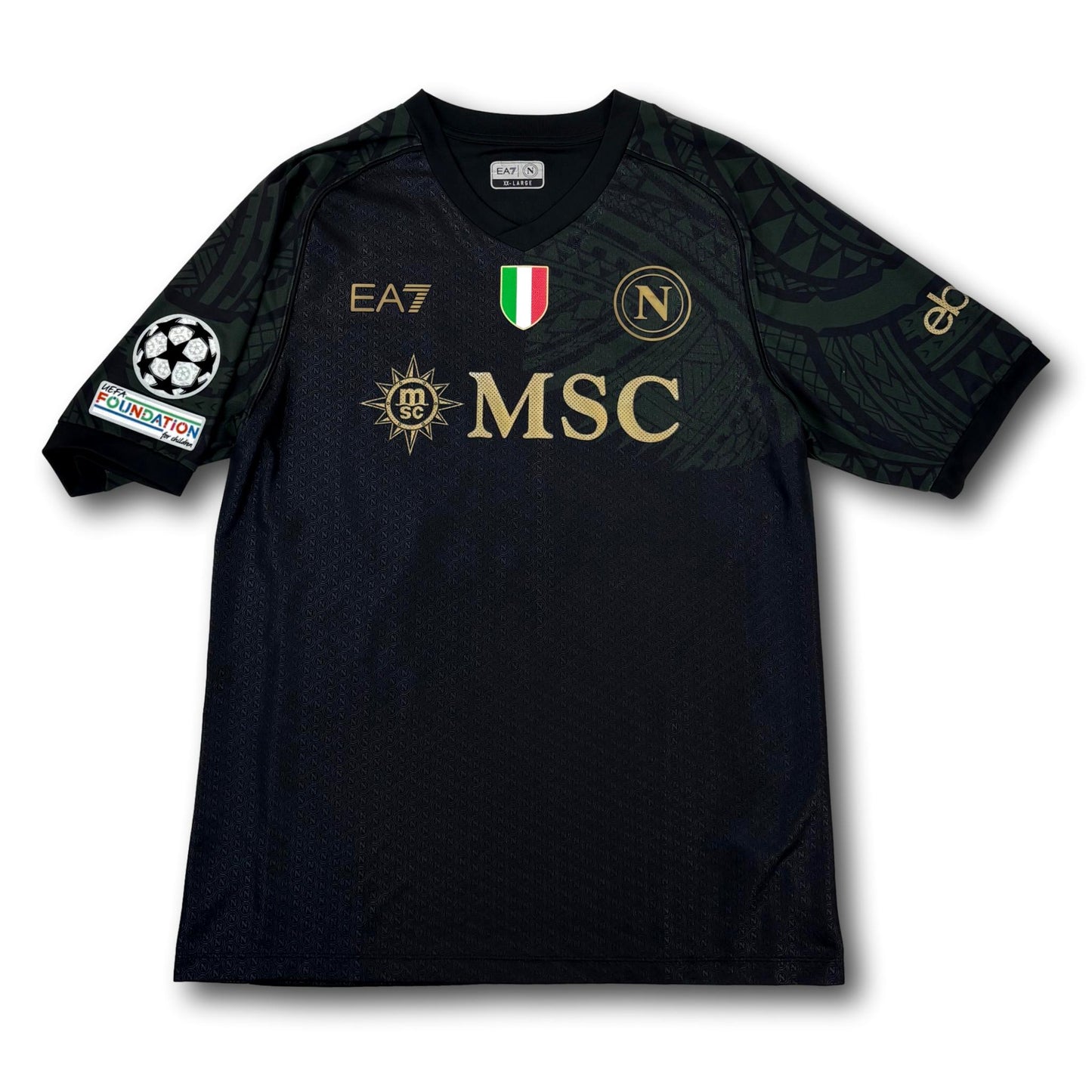 SSC Naples - 2023-24 - Extérieur - XXL - EA7 - Rrahmani #13