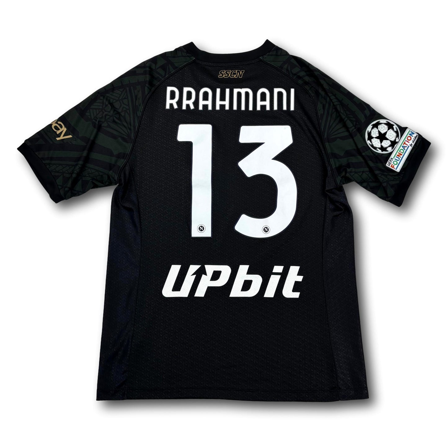 SSC Naples - 2023-24 - Extérieur - XXL - EA7 - Rrahmani #13
