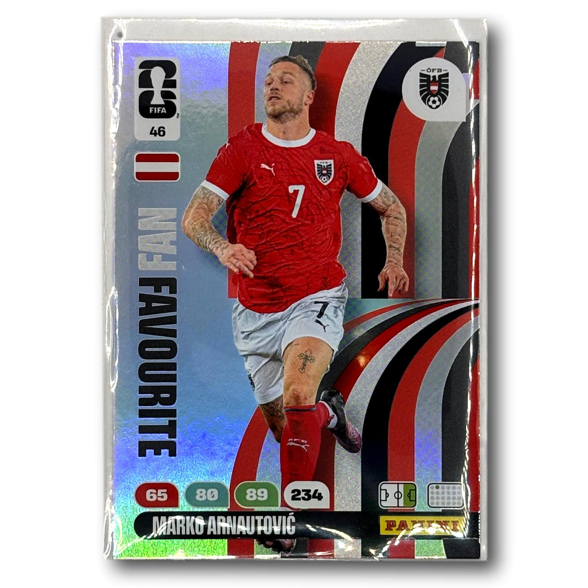 Adrenalyn FIFA World Cup 2026 - Fan Favourite - Marko Arnautovic #46