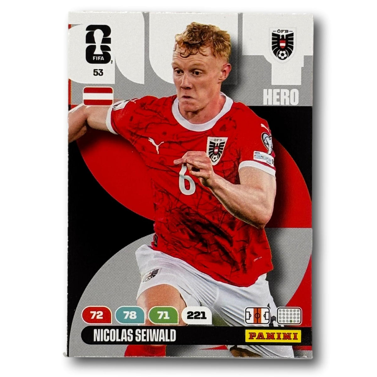 Adrenalyn FIFA World Cup 2026 - Nicolas Seiwald #53