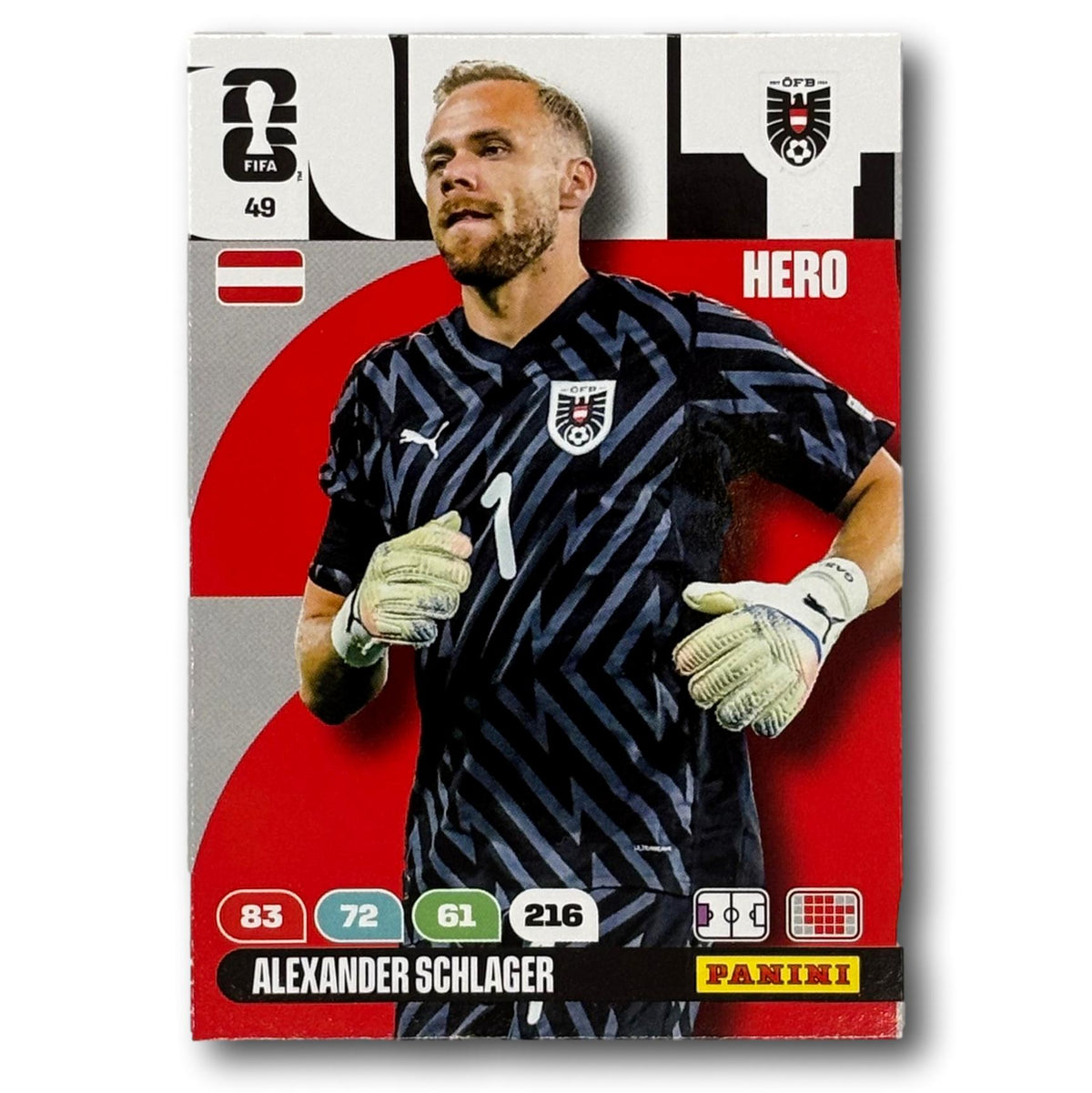 Adrenalyn FIFA World Cup 2026 - Alexander Schlager #49