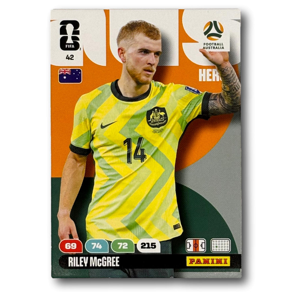 Adrenalyn FIFA World Cup 2026 - Riley McGree #42