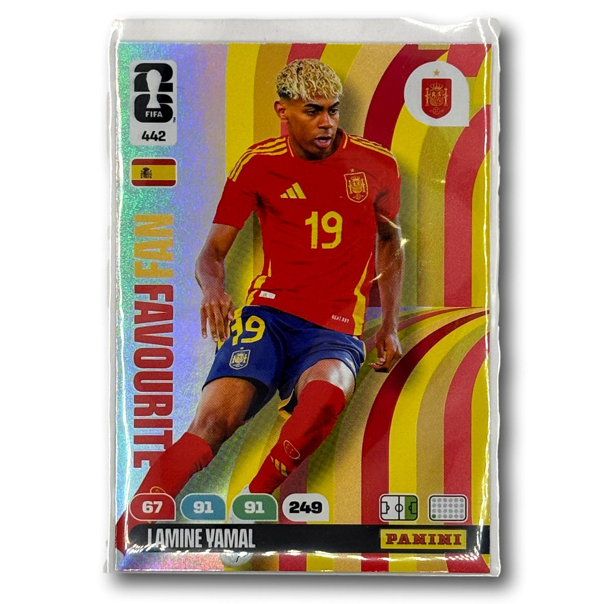 Adrenalyn FIFA World Cup 2026 - Fan Favourite - Lamine Yamal #442