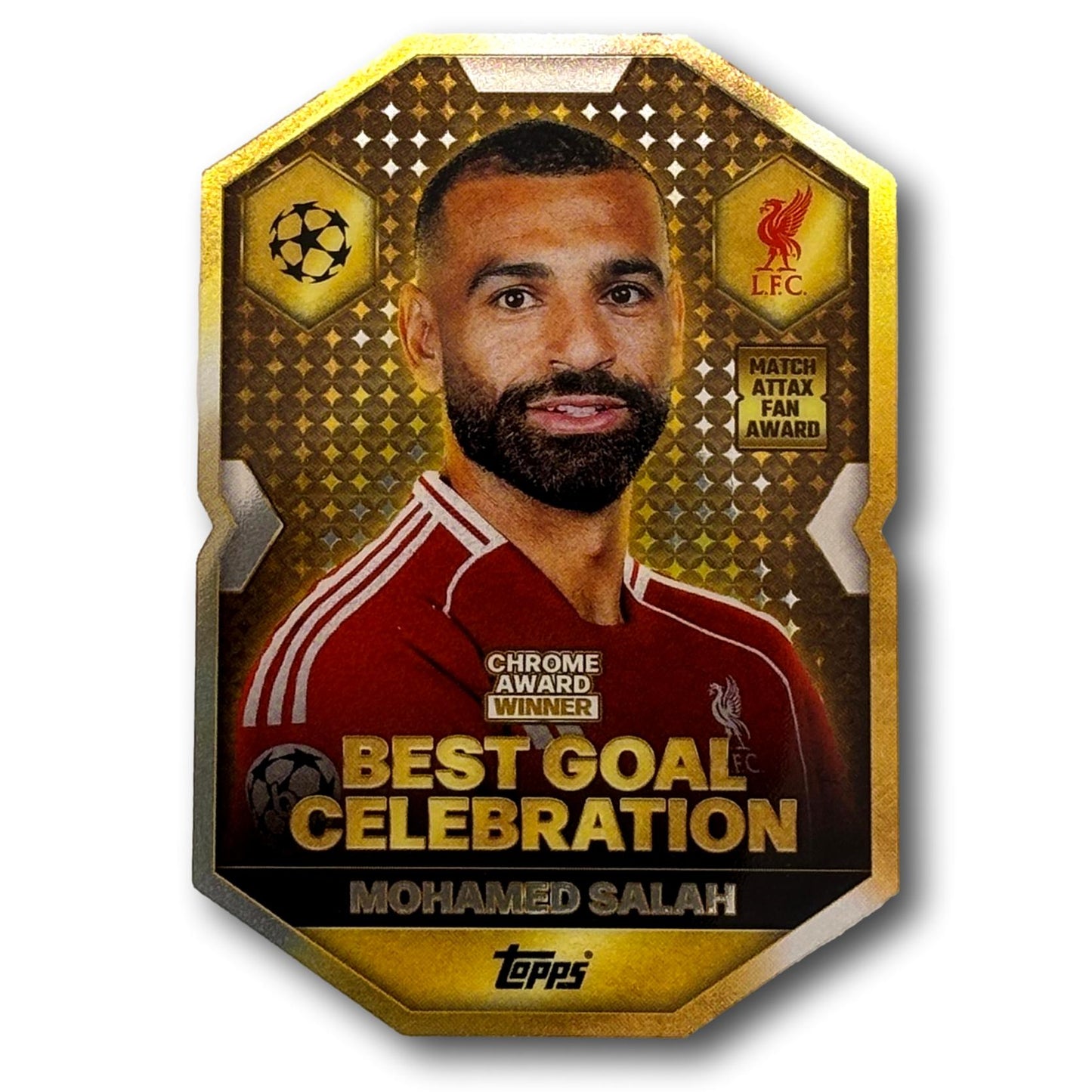 Topps Match Attax 2025/26 - Chrome Award Winner - Best Goal Celebration - Mohamed Salah